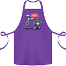 Nothing Without You Photography Photorapher Cotton Apron 100% Organic Purple