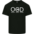OCD Obsessive Camping Disorder Mens Cotton T-Shirt Tee Top Black