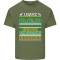 OCD Obsessive Christmas Disorder Mens Cotton T-Shirt Tee Top Military Green