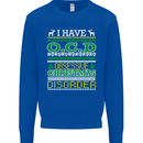 OCD Obsessive Christmas Disorder Mens Sweatshirt Jumper Royal Blue