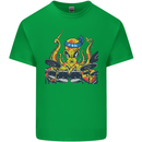 Octopus Drummer Drumming Drum Funny Kids T-Shirt Childrens Irish Green