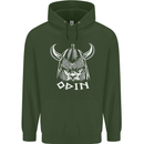 Odin Viking God Warrior Valhalla Norse Gym Childrens Kids Hoodie Forest Green