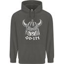 Odin Viking God Warrior Valhalla Norse Gym Childrens Kids Hoodie Storm Grey
