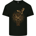 Odins Celtic Raven Viking Thor Ragnar Norse Mens Cotton T-Shirt Tee Top Black