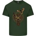 Odins Celtic Raven Viking Thor Ragnar Norse Mens Cotton T-Shirt Tee Top Forest Green