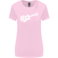 Offensive Guitar Acoustic Electric Bass Womens Wider Cut T-Shirt Light Pink