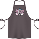 Offensive Pig Finger Flip Cotton Apron 100% Organic Dark Grey