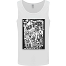 Old Biker Loud Fast Built to Last Motorbike Mens Vest Tank Top White