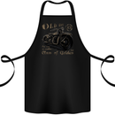 Old Boy 13 Motorcycle Motorbike Biker Cotton Apron 100% Organic Black
