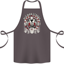 Old Man Strong Gym Age Bodybuilding Cotton Apron 100% Organic Dark Grey