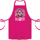 Old Man Strong Gym Age Bodybuilding Cotton Apron 100% Organic Pink