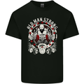 Old Man Strong Gym Age Bodybuilding Mens Cotton T-Shirt Tee Top Black