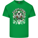 Old Man Strong Gym Age Bodybuilding Mens Cotton T-Shirt Tee Top Irish Green