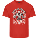 Old Man Strong Gym Age Bodybuilding Mens Cotton T-Shirt Tee Top Red