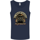 Old Truckers Never Die Lorry Driver Lorries Mens Vest Tank Top Navy Blue