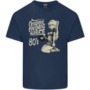 Original Music Shirt DJ Vinyl Turntable Mens Cotton T-Shirt Tee Top Navy Blue