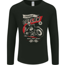Original Outlaw Motorbike Biker Motorcycle Mens Long Sleeve T-Shirt Black
