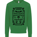 Ouija Board Voodoo Demons Spirits Halloween Kids Sweatshirt Jumper Irish Green