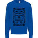 Ouija Board Voodoo Demons Spirits Halloween Mens Sweatshirt Jumper Royal Blue