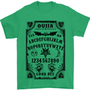 Ouija Board Voodoo Demons Spirits Halloween Mens T-Shirt Cotton Gildan Irish Green