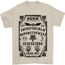 Ouija Board Voodoo Demons Spirits Halloween Mens T-Shirt Cotton Gildan Sand