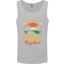 Our First Fathers Day Funny Bear Cub Mens Vest Tank Top Sports Grey