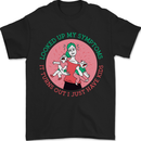 Overwhelmed Mum Kids Funny Mother's Day Mens T-Shirt 100% Cotton Black