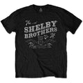 The peaky blinders the shelby brothers mens black tv series t-shirt gang programme tee