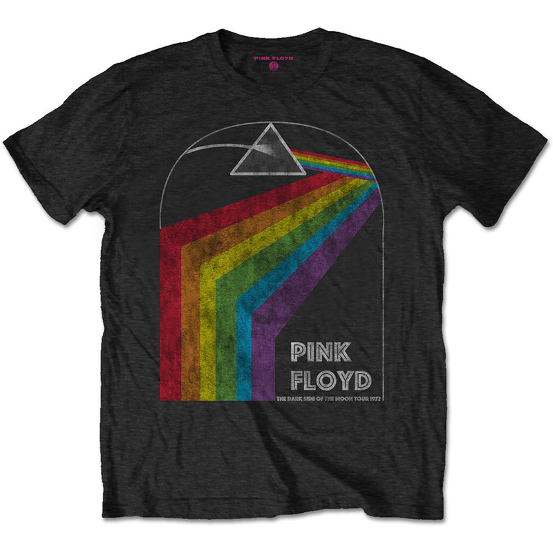 Pink floyd DSOTM 1972 Tour mens black music t-shirt rock icon tee front print
