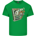 Pachinko Machine Arcade Game Pinball Mens Cotton T-Shirt Tee Top Irish Green