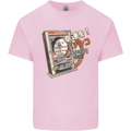 Pachinko Machine Arcade Game Pinball Mens Cotton T-Shirt Tee Top Light Pink
