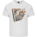 Pachinko Machine Arcade Game Pinball Mens Cotton T-Shirt Tee Top White