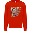 Pachinko Machine Arcade Game Pinball Mens Sweatshirt Jumper Bright Red