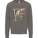 Pachinko Machine Arcade Game Pinball Mens Sweatshirt Jumper Charcoal