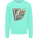 Pachinko Machine Arcade Game Pinball Mens Sweatshirt Jumper Peppermint