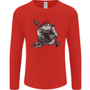 Para Bulldog The Parachute Regiment 1 2 3 4 Mens Long Sleeve T-Shirt Red