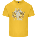 Party Like a Viking Thor Odin Valhalla Kids T-Shirt Childrens Yellow