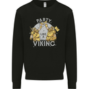 Party Like a Viking Thor Odin Valhalla Mens Sweatshirt Jumper Black