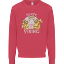 Party Like a Viking Thor Odin Valhalla Mens Sweatshirt Jumper Heliconia