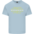 Pew Pew SCI-FI Movie Film Kids T-Shirt Childrens Light Blue