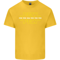 Pew Pew SCI-FI Movie Film Kids T-Shirt Childrens Yellow