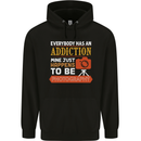 Photography Addiction Funny Photographer Childrens Kids Hoodie Black