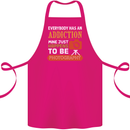 Photography Addiction Funny Photographer Cotton Apron 100% Organic Pink