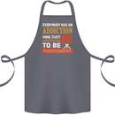 Photography Addiction Funny Photographer Cotton Apron 100% Organic Steel