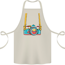 Photography Camera Around Neck Cotton Apron 100% Organic Natural