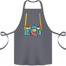 Photography Camera Around Neck Cotton Apron 100% Organic Steel