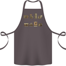 Photography Camera Evolution Photographer Cotton Apron 100% Organic Dark Grey