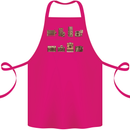 Photography Camera Evolution Photographer Cotton Apron 100% Organic Pink