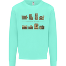 Photography Camera Evolution Photographer Mens Sweatshirt Jumper Peppermint