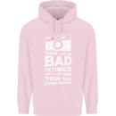Photography How Your Face Looks Sometimes Childrens Kids Hoodie Light Pink